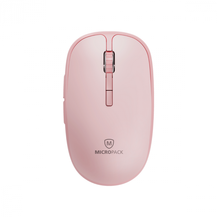 Chuột không dây MicroPack SPEEDY SILENT 2 MP-729B Pink