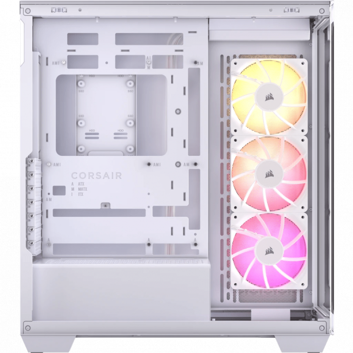 CASE Corsair 3500X ARGB Mid-Tower PC Case – White