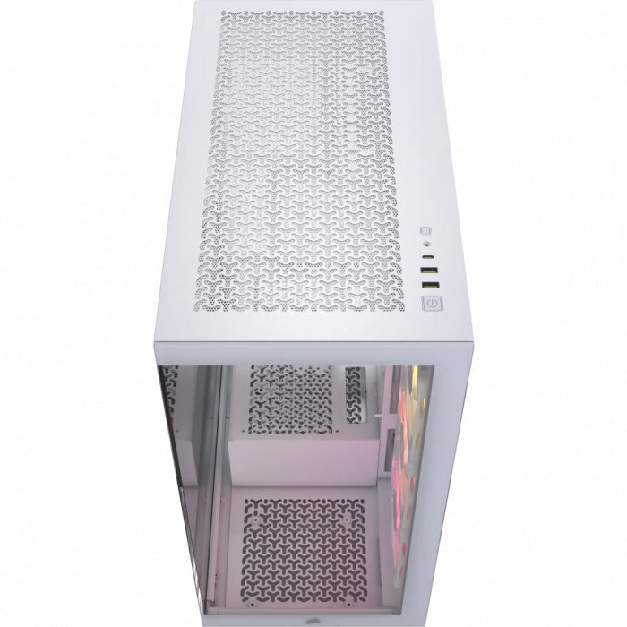 CASE Corsair iCUE LINK 3500X RGB Mid-Tower PC Case – White