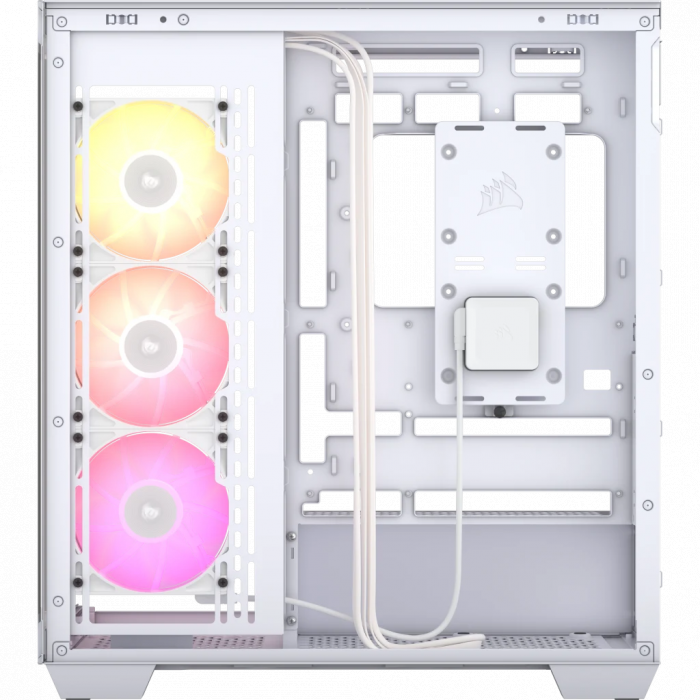 CASE Corsair iCUE LINK 3500X RGB Mid-Tower PC Case – White