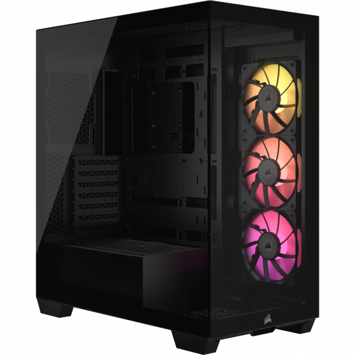 CASE Corsair iCUE LINK 3500X RGB Mid-Tower PC Case – Black