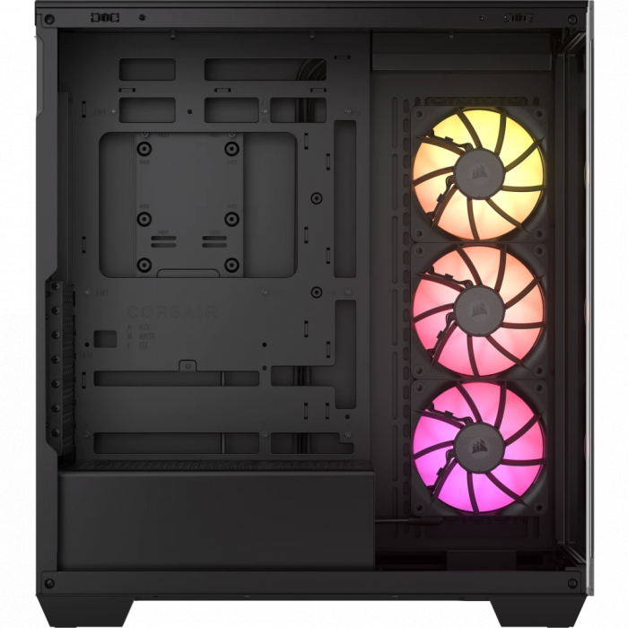 CASE Corsair iCUE LINK 3500X RGB Mid-Tower PC Case – Black