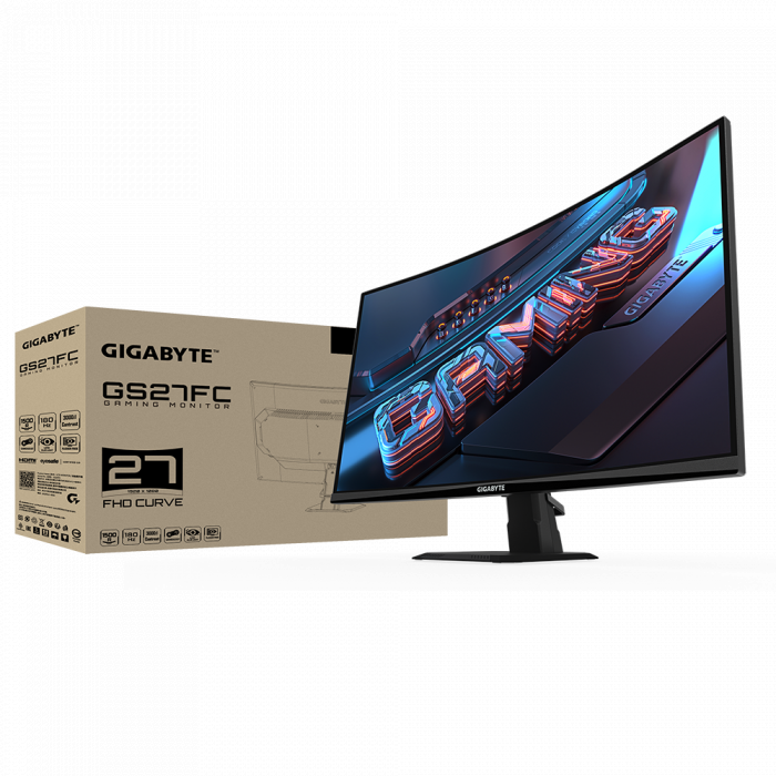 Màn hình cong Gigabyte GS27FC Gaming Monitor (27