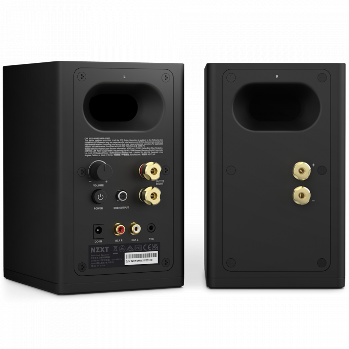 Loa NZXT Relay Speakers - Black