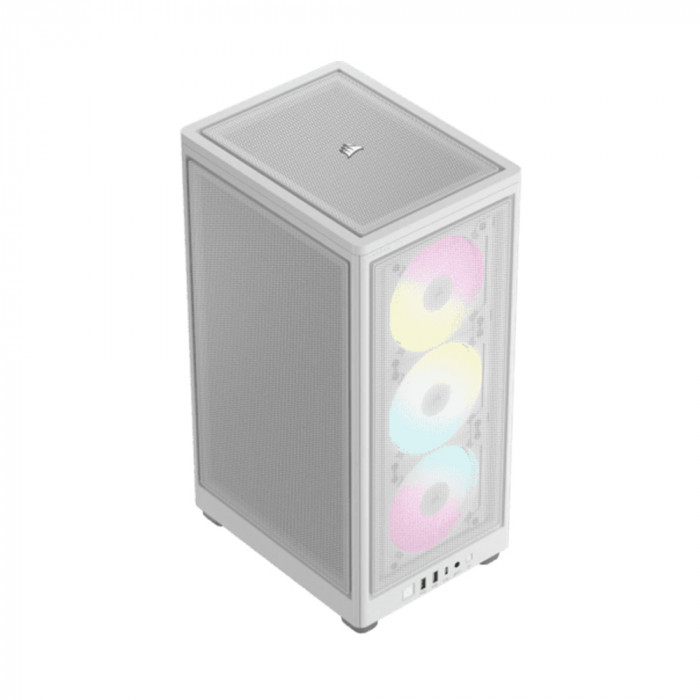 CASE Corsair 2000D RGB AIRFLOW Mini-ITX PC Case – White