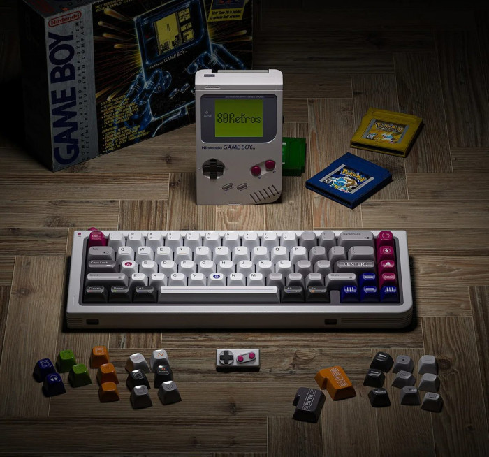 Keycap Set 80Retros Game 1989 classic (GSA profile / ABS)