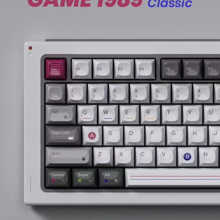 Keycap Set 80Retros Game 1989 classic (GSA profile / ABS)