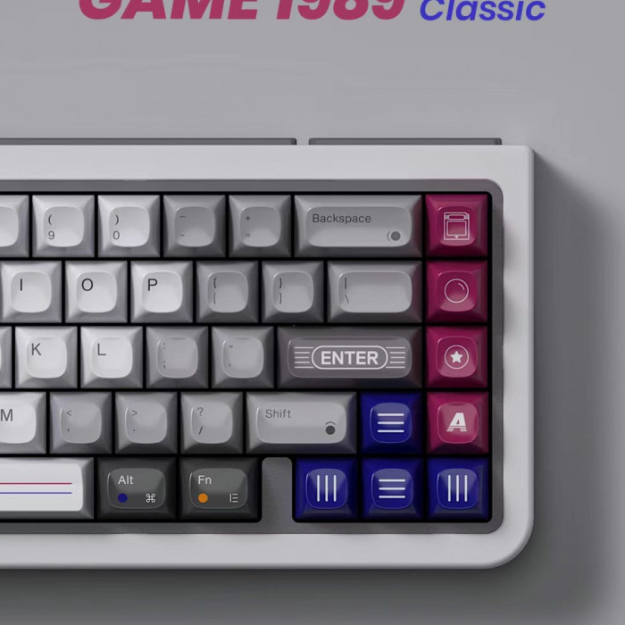 Keycap Set 80Retros Game 1989 classic (GSA profile / ABS)