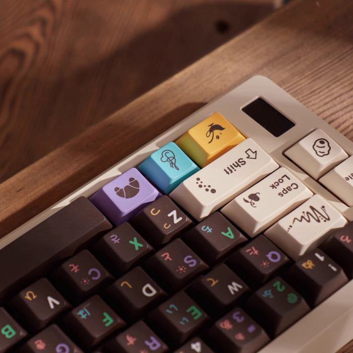 KEYCAP CHOCOLATE DONUT