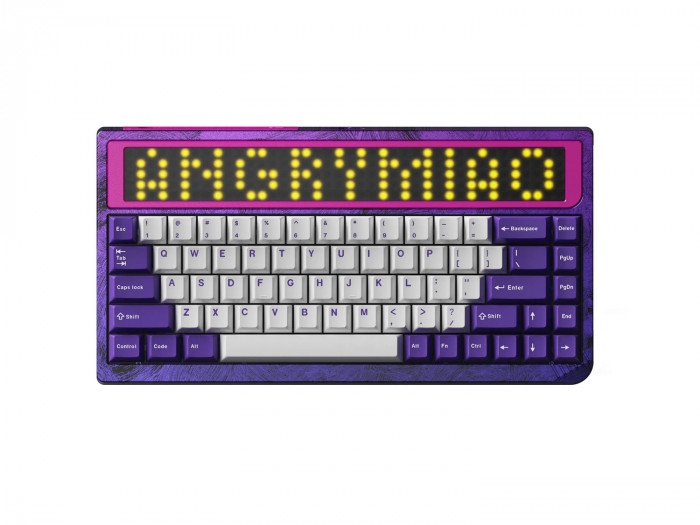 Bàn phím cơ Angry Miao AM RGB 65 - Violet Fury (Bundle)