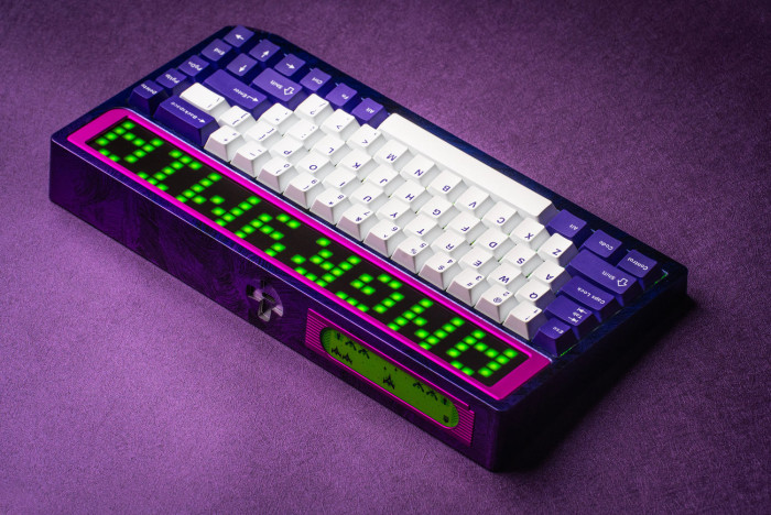 Bàn phím cơ Angry Miao AM RGB 65 - Violet Fury (Bundle)