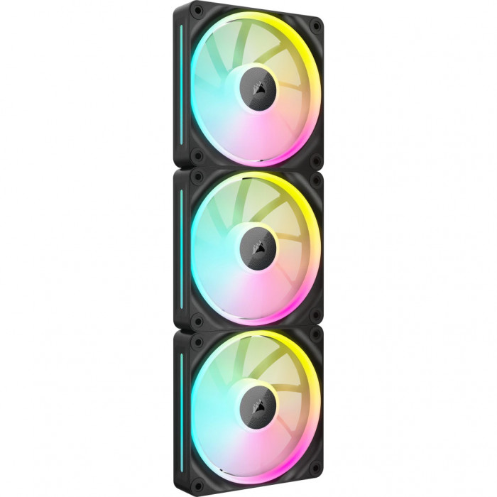 Bộ 3 Quạt  Corsair iCUE LINK LX120 RGB Black