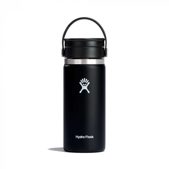 Bình nước giữ nhiệt Hydro Flask Wide Flex Sip Lid 16 OZ (473 ml) - Black