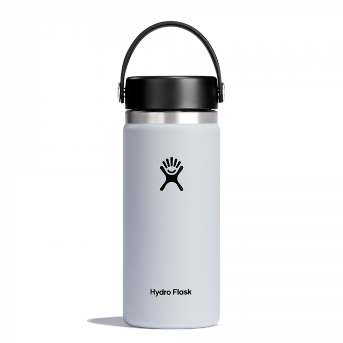 Bình nước giữ nhiệt Hydro Flask Wide Flex Cap 16 OZ (473 ml) - White