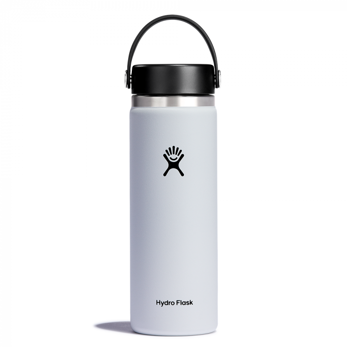 Bình nước giữ nhiệt Hydro Flask Wide Flex Cap 20 OZ (591 ml) - White