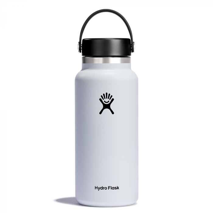 Bình nước giữ nhiệt Hydro Flask Wide Flex Cap 32 OZ (946 ml) - White