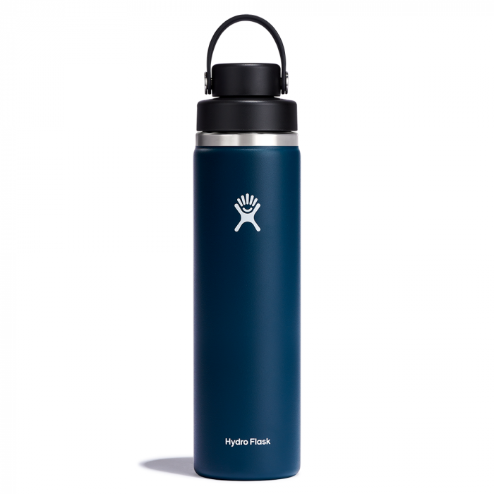 Bình nước giữ lạnh Hydro Flask Wide Flex Chug Cap 24 OZ (710 ml) - Indigo