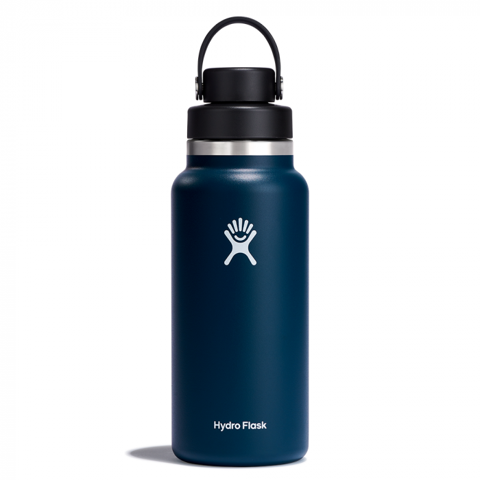 Bình nước giữ lạnh Hydro Flask Wide Flex Chug Cap 32 OZ (946 ml) - Indigo