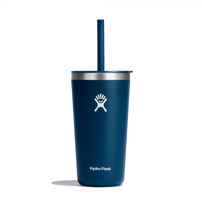 Ly nước giữ lạnh Hydro Flask Around Tumbler Straw Lid 20 OZ (591 ml) - Indigo