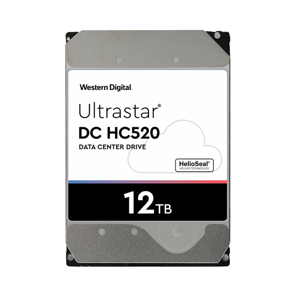 HDD WD Ultrastar HC520 12TB 3.5 inch SATA Ultra 512E SE HE123 256MB Cache 7200RPM