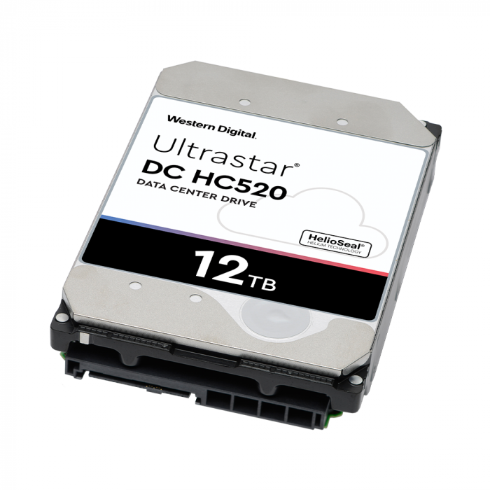 HDD WD Ultrastar HC520 12TB 3.5 inch SATA Ultra 512E SE HE123 256MB Cache 7200RPM