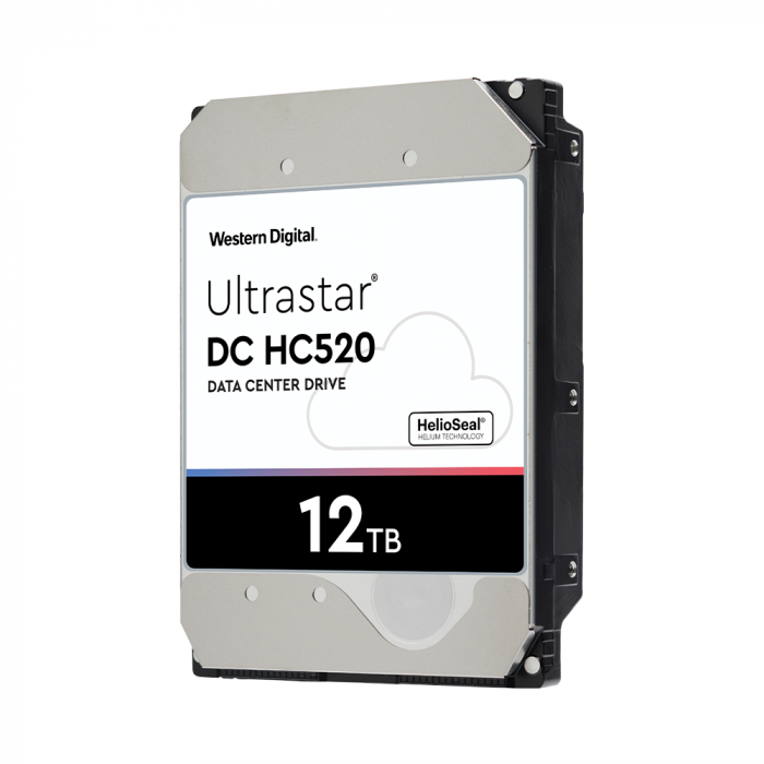 HDD WD Ultrastar HC520 12TB 3.5 inch SATA Ultra 512E SE HE123 256MB Cache 7200RPM