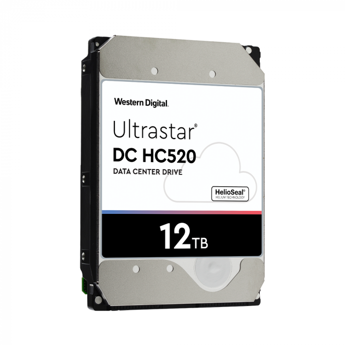 HDD WD Ultrastar HC520 12TB 3.5 inch SATA Ultra 512E SE HE123 256MB Cache 7200RPM