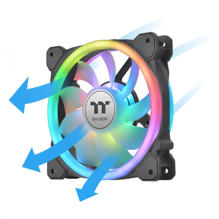 Fan Case Thermalright SWAFAN 12 RGB Radiator Fan TT Premium Edition (3-Fan Pack)