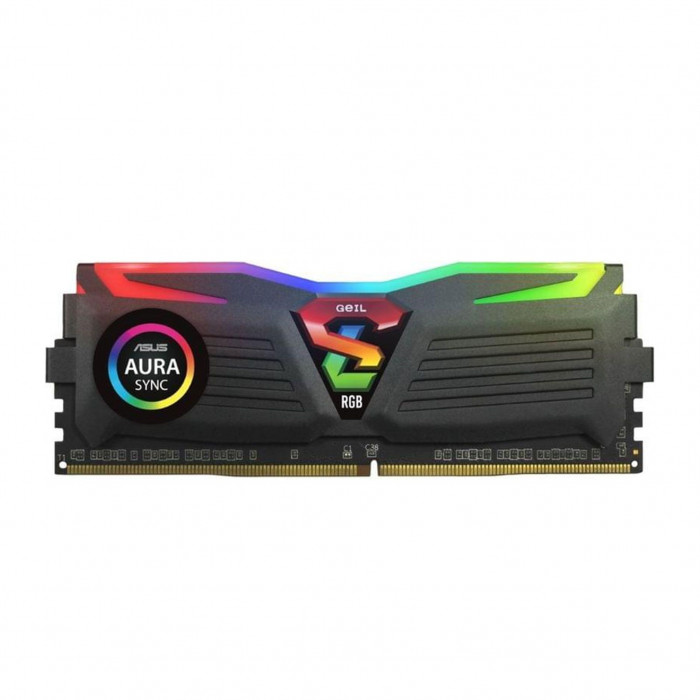 Ram Geil Super Luce RGB Black 16GB (1x16GB/DDR4/3200MHz)