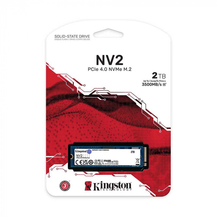 Ổ cứng SSD Kingston NV2 2TB PCIe 4.0 x4 NVMe M.2