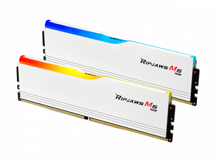 Ram G.Skill Ripjaws M5 RGB White 32GB (2x16GB/DDR5/6400Mhz)