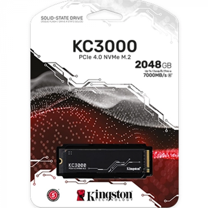 SSD Kingston KC3000 M.2 PCIe Gen4 x4 NVMe 2TB