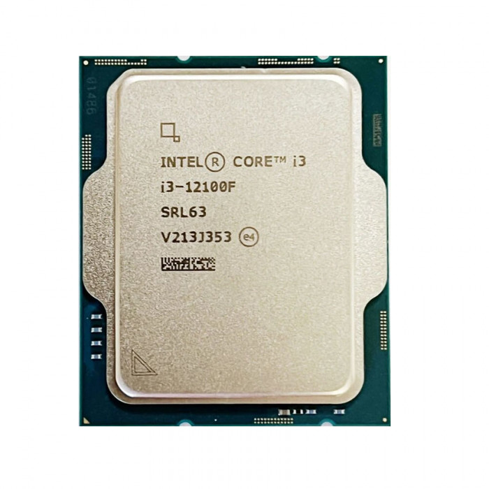 CPU Intel Core i3-12100F Tray (3.3GHz turbo Up to 4.3GHz, 4 Nhân 8 Luồng, 12MB Cache, 58W) - Socket Intel LGA1700