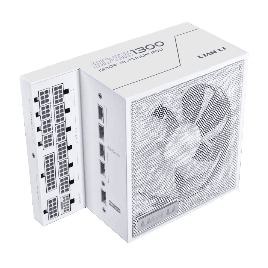 PSU Lian Li Edge Series EG1300 White | 1300W ATX12V v3.1, 80 Plus Platinum, Full Modular