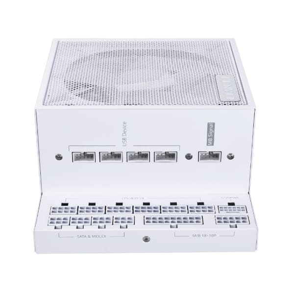 PSU Lian Li Edge Series EG1300 White | 1300W ATX12V v3.1, 80 Plus Platinum, Full Modular