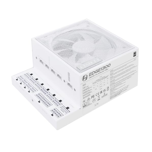 PSU Lian Li Edge Series EG1300 White | 1300W ATX12V v3.1, 80 Plus Platinum, Full Modular