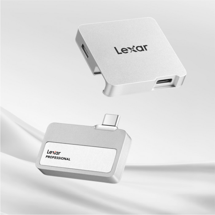 Ổ cứng di động Lexar Professional Go Portable SSD with Hub 1TB