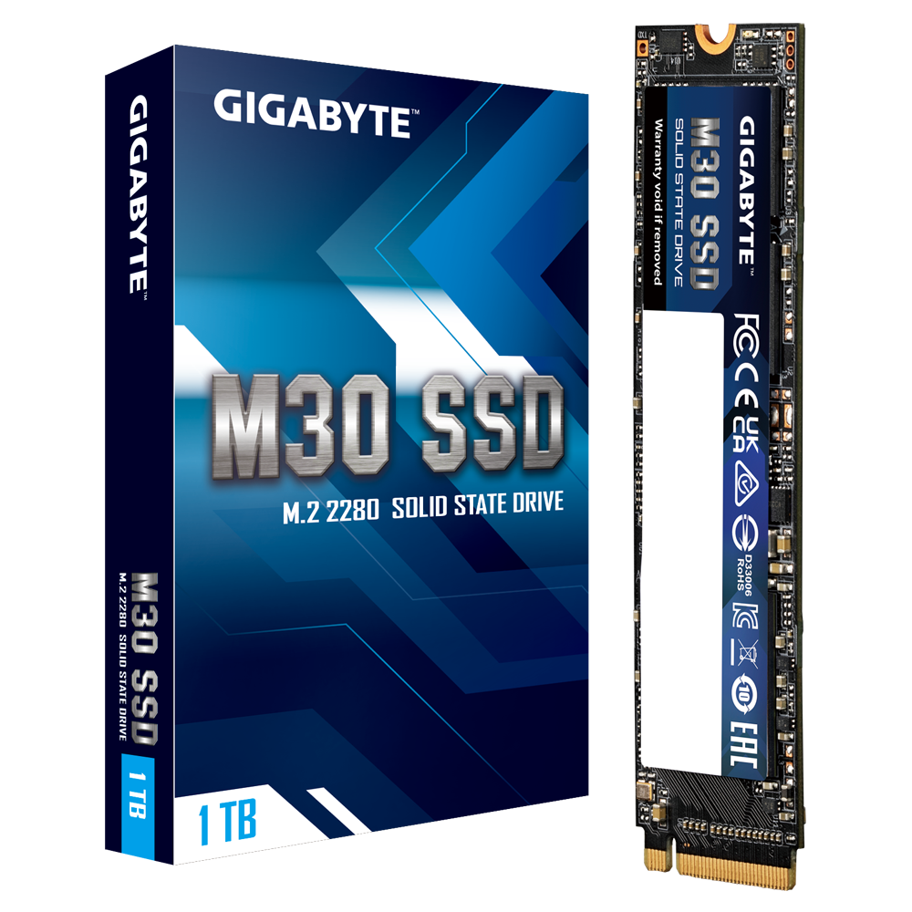 SSD GIGABYTE M30 1TB PCIE NVME GEN 3.0 X 4