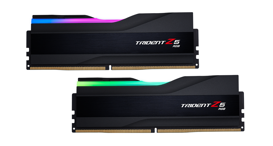 RAM G.SKILL TRIDENT Z5 RGB 32GB (2X16GB/DDR5/5600MHZ/CL36/BLACK)