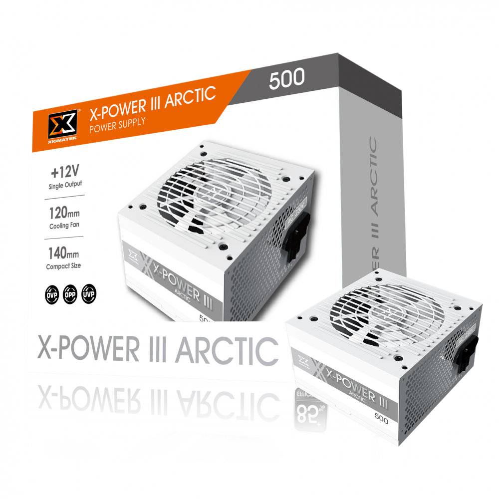 Nguồn  máy tính Xigmatek X-POWER III 500 ARTIC EN48052 450w - (EN48052)