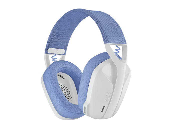 Tai Nghe Chơi Game Logitech G435 - Off White And Lilac