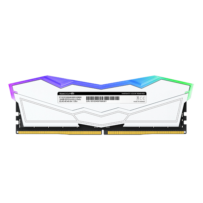 Ram TEAMGROUP T-Force Delta 32GB(2x16GB) DDR5/5200Mhz RGB  - White