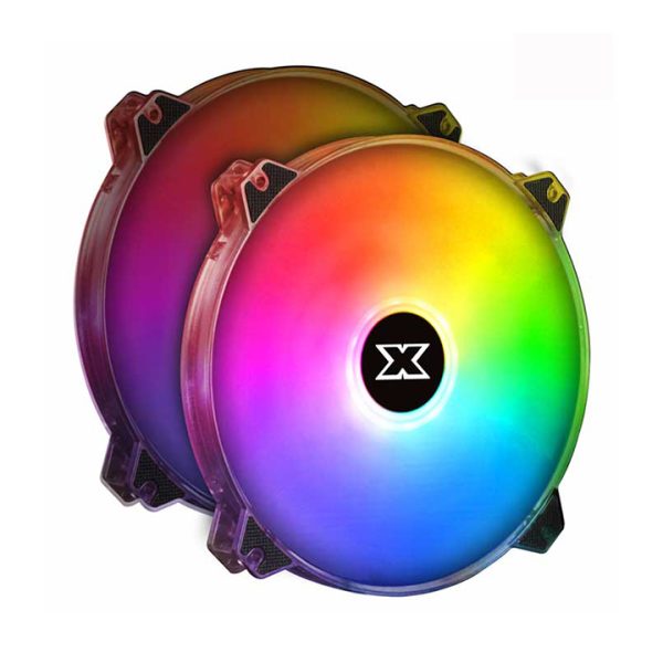 Fan Case Xigmatek DX200 (PACK x2 + CONTROLLER)