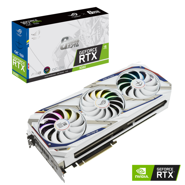 VGA ASUS ROG Strix GeForce RTX 3080 GUNDAM EDITION 10G