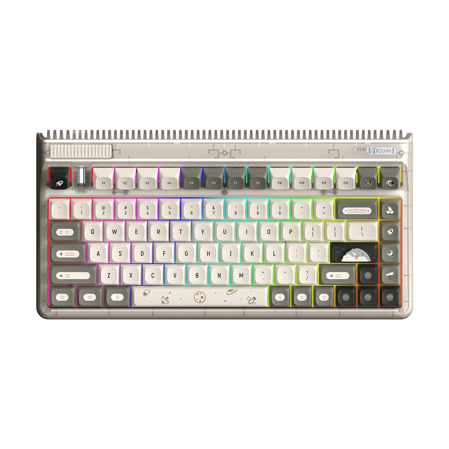 Bàn phím cơ IQUNIX OG80 Hitchhiker (RGB Cherry Switch)